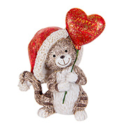 Фігурка декоративна Котик із серцем 8.5см Lefard 192-166