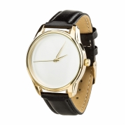 Годинники ZIZ Мінімалізм чорний, золото - другий ремінець в подарунок 4600269