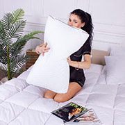 Подушка ортопедична Memory Wave 4228 Steep Line Silver MirSon