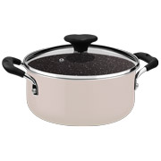 Каструля з кришкою 20 см 2.9 л Tunis Tramontina 28722/420 рожева