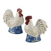 Керамічні ємності для солі та перцю Білі півники Certified International 23731