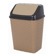 Кошик для сміття 10 л Роттанг Beige Violet House 0752