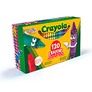 Набір воскової крейди Crayola 120 шт зі стругачкою 52-6920