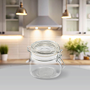 Банка з кришкою-затискачем 0.5л Maestro MR-5001-05