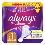 Прокладки гігієнічні 48 шт Always Platinum Normal Mega