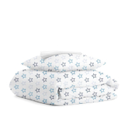 Дитяча постільна білизна в ліжечко CLEAR STARS Cosas блакитний