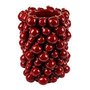 Ваза керамічна 22х22х33 см Гранати Lefard 626-007