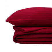 Комплект постільної білизни сатин-страйп Bordo Good-Dream бордовий
