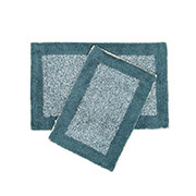 Набір килимків у ванну кімнату Fabio Shalla petrol mavisi бірюзовий