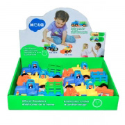 Набор игрушечных машинок Hola Toys Бульдозер и трактор, 6 шт. 326AB-6