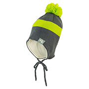 Вязаная детская шапка VIIRO 1 Huppa 83620100 серая