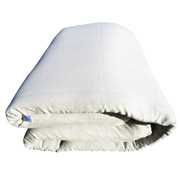 Матрац-топпер Lintex зима-літо білий бавовна