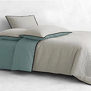 Постільна білизна Ruba Stone-Mist green варена бавовна La Maison
