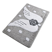 Килимок у ванну кімнату Melek grey Chilai Home