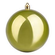 Новогодняя игрушка Шар перламутровый Yes! Fun 973520 оливковый 10 см