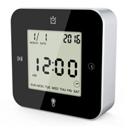 Годинник настільний WT344 Black&Silver Technoline DAS301304