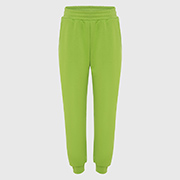 Штани жіночі джогери з бавовни German Volf салатовий