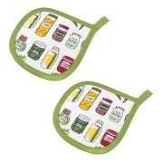 Набір прихваток кухонних Спеції Спеції Home Line салатовий