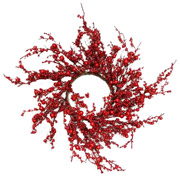 Венок декоративный 55 см Смородина красная Yes! Fun 975006