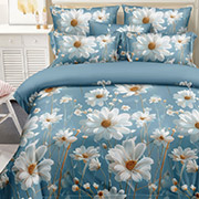 Постільна білизна Казкові ромашки 600179 полікоттон Selena