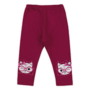 Легінси для дівчинки ШР267 інтерлок Бембі 700-малиновий