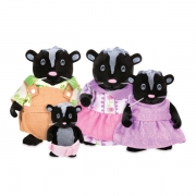 Набір фігурок Lil Woodzeez Сім'я скунсів 6258Z