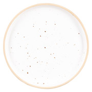 Тарілка десертна 21 см Midori Ardesto AR0121MW біла