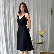 Сукня на запах Art Knit чорна