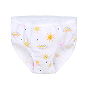 Труси для дівчинки 1105268сол рібана Татошка білий з принтом