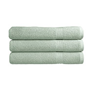 Рушник махровий Diagonal Kare 390г SoundSleep світло-зелений