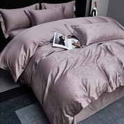 Комплект постільної білизни сатин-жаккард Євро Boutique Flowers Violet Soho