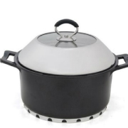 Кастрюля с крышкой 24 см 1566 - Фото №2