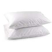 Набір з 2 наволочок страйп-сатин Руно 1х1 білий