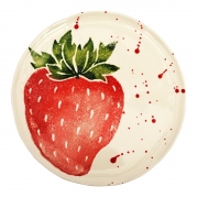 Тарілка десертна 23см Фруктовий коктейль Villa Grazia ST1901-2FRS