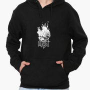 Худі чоловічий Арія MobiPrint 9225-2034 чорний