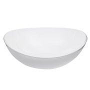 Салатник акриловый 3,3 л Lefard 757-023 белый