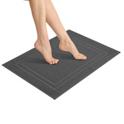 Килимок для ванної кімнати Ideia темно-сірий