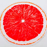 Пляжний рушник 5056 Summer Time Grapefruit MirSon