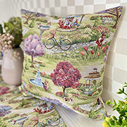 Декоративна гобеленова одностороння наволочка LiMaSo EDEN1178-NV1