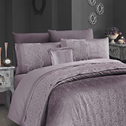 Постільна білизна First choice VIP Moonlight satin Hillary leylak