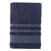 Рушник махровий жакардовий Arya темно-блакитний