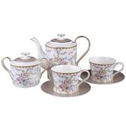 Набір чайний порцеляновий 14 предметів 250 мл Діана Lefard 264-623