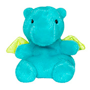 М'яка іграшка Aurora Palm Pals Дракон бірюзовий 15 см 220688C