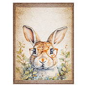 Кухонний великодній рушник Заєць в окулярах Home Line