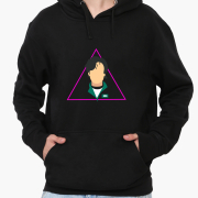 Худі чоловічий Лі Чжунг-Чжає ес Сонг гі-хун Гра в кальмара Squid Game MobiPrint 9225-3356 чорний