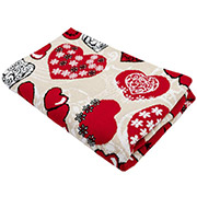 Плед в'язаний Серця Love Прованс