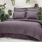 Постільна білизна Always Plum сатин-страйп Altinbasak 