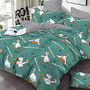 Постельное белье Красивый гусь 101452 бязь-люкс Selena