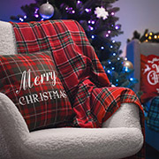 Флісовий плед Червона клітинка Fleece Ardesto