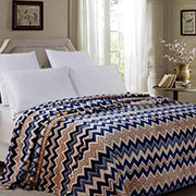 Плед 500254 Зигзаг-2 велсофт Selena